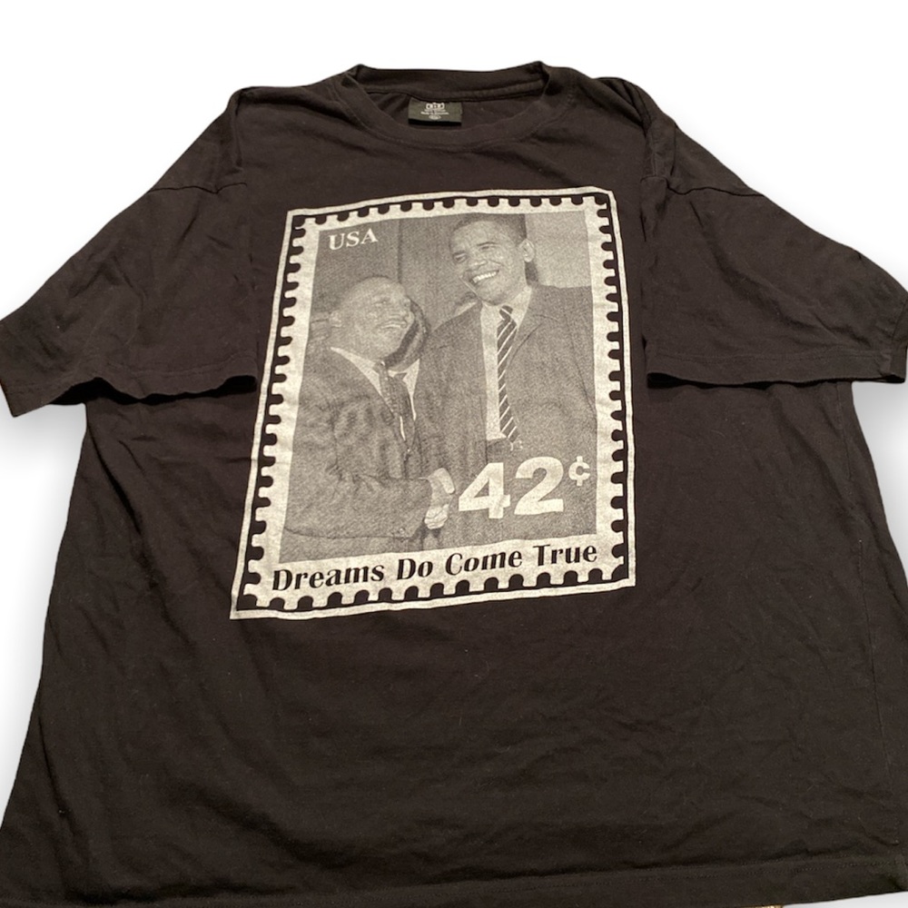 Vintage Barack Obama Mlk Martin Luther King Dreams Come True T-shirt